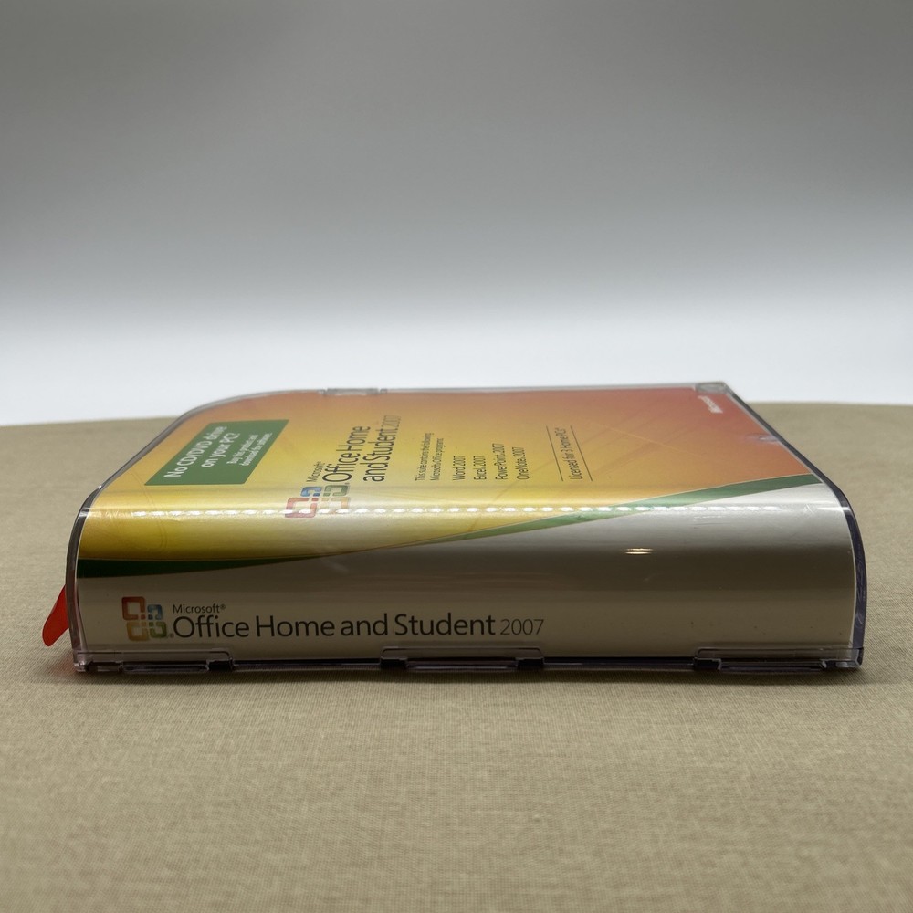 Microsoft Office Home & Student 2007 CD-ROM & Key Word Excel PowerPoint OneNote