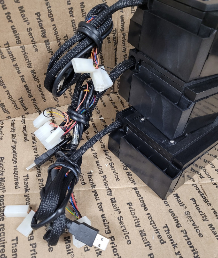 (LOT OF 3) FutureLogic GEN3 Evolution Ticket Printer W/CABLE (UNTESTED)