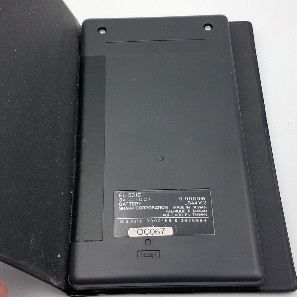 Scientific Calculator - Sharp EL-531D Tested Works