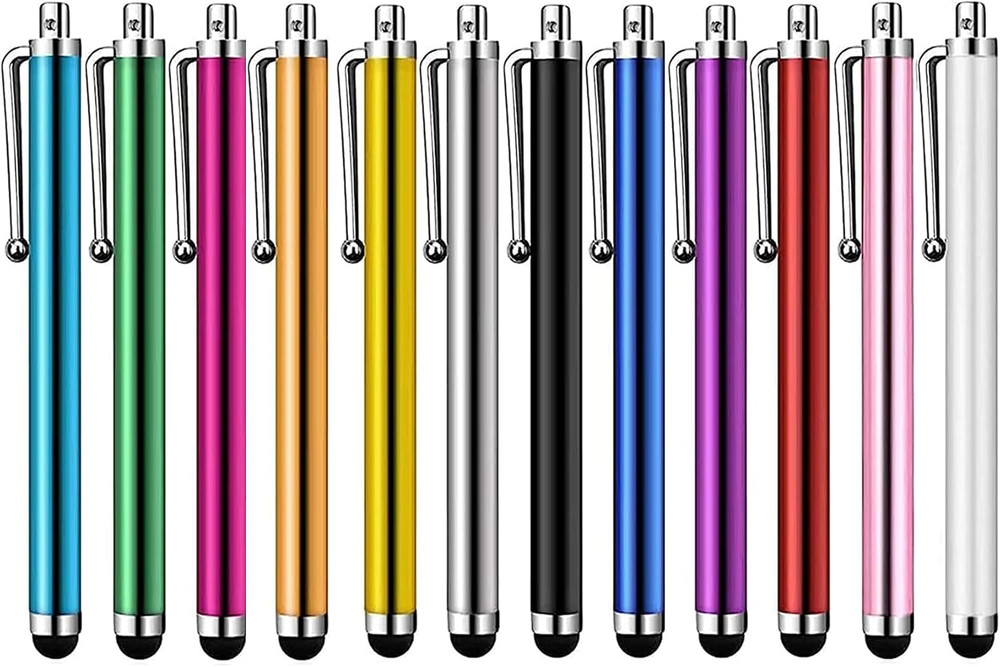 Stylus Pens for Touchscreens, 12 Pack Universal Capacitive Touch Screen Pens for