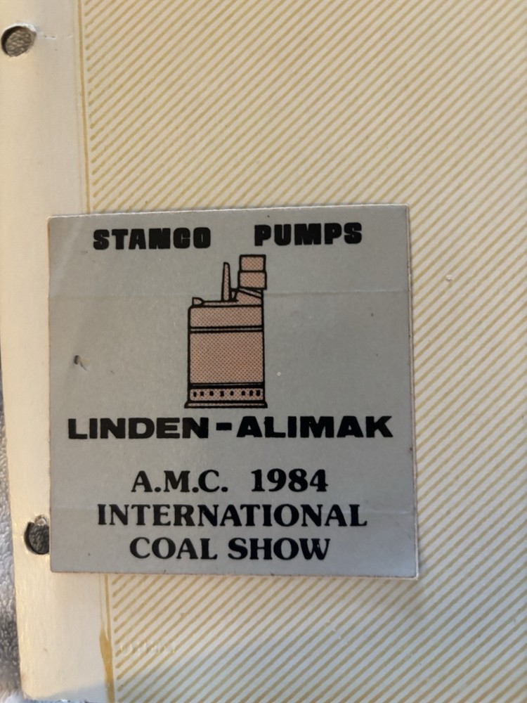 coal mining stickers (2025 Listing) Item 553