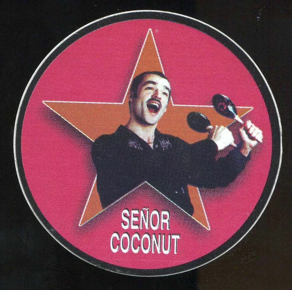 Vintage 2000 Senor Coconut El Baile Aleman Sticker