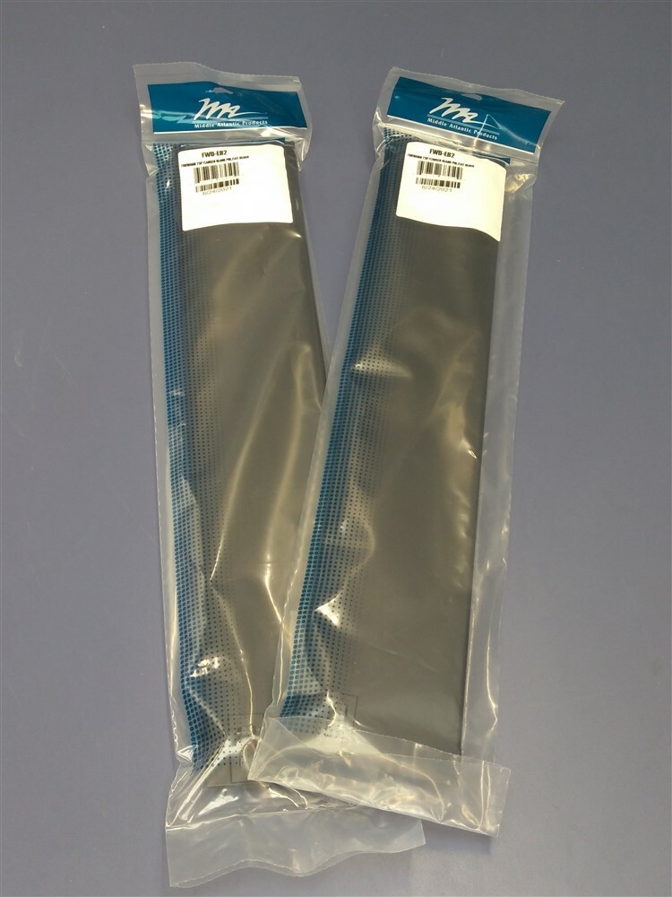 Lot of 2 Middle Atlantic FWD-EB2 Forward Tool-Less Blank Panel (2 RU)