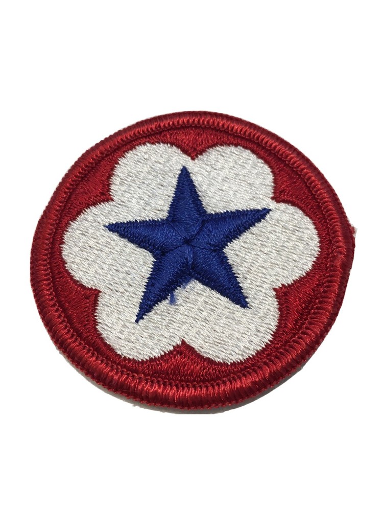 Vietnam Era U.S. Army Service Forces Color Merrow Edges Patch