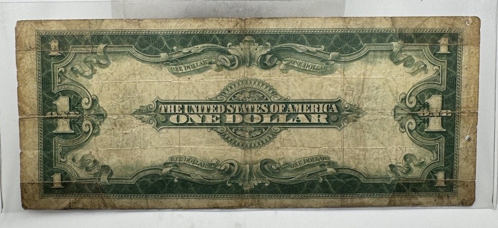 1923 $1 Silver Certificate Horseblanket Large Size Note