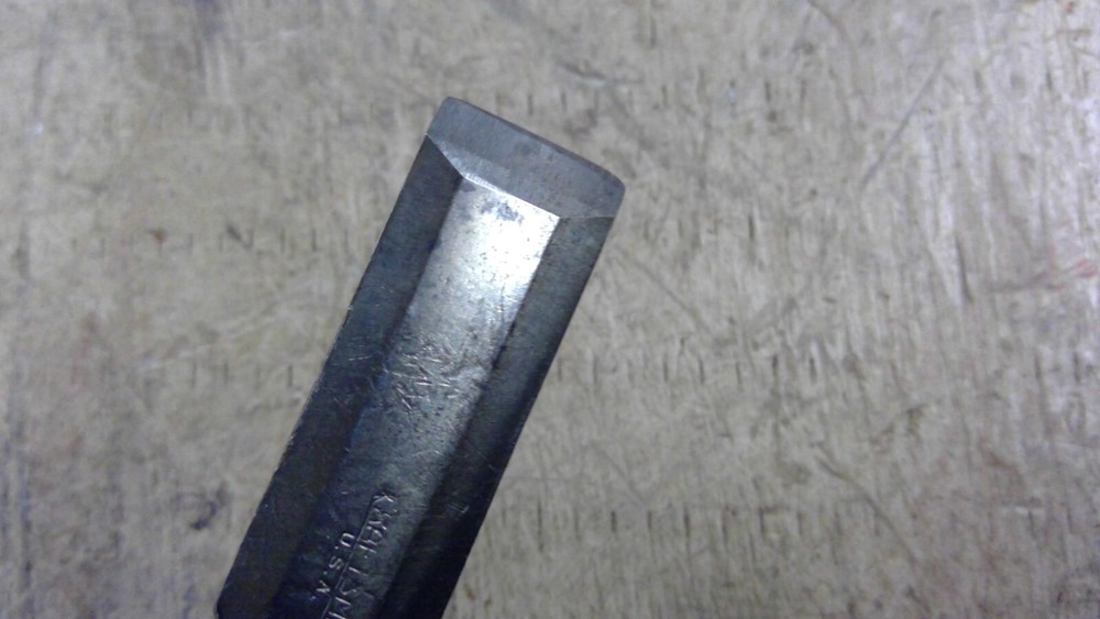 Old Used Tools Vintage Craftsman USA 3/4" Bevel Edge Socket Chisel