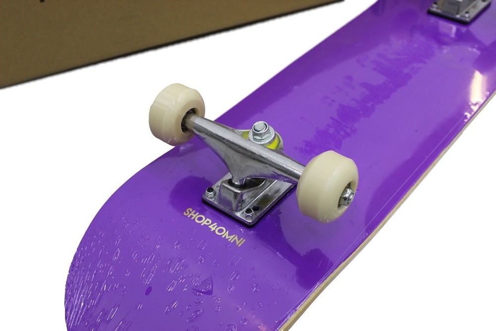 Full Size Standard Maple Deck Skateboard - Purple