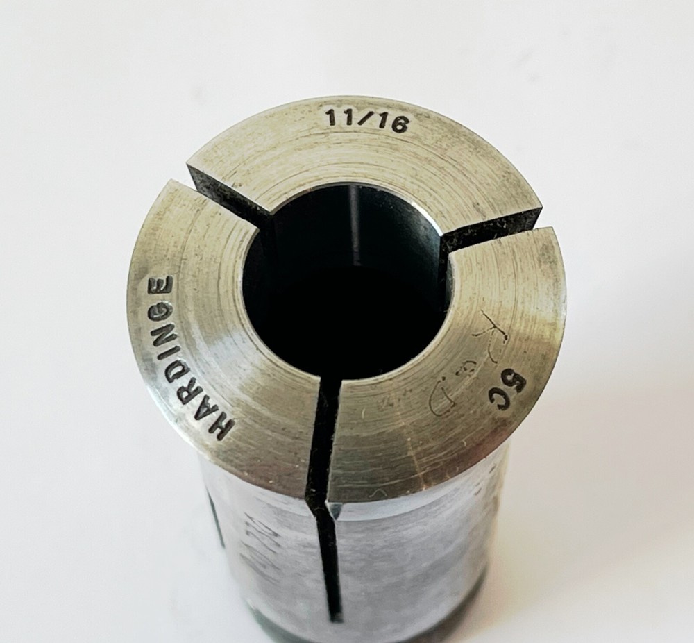 11/16" HARDINGE 5C Round Collet External Threads USA