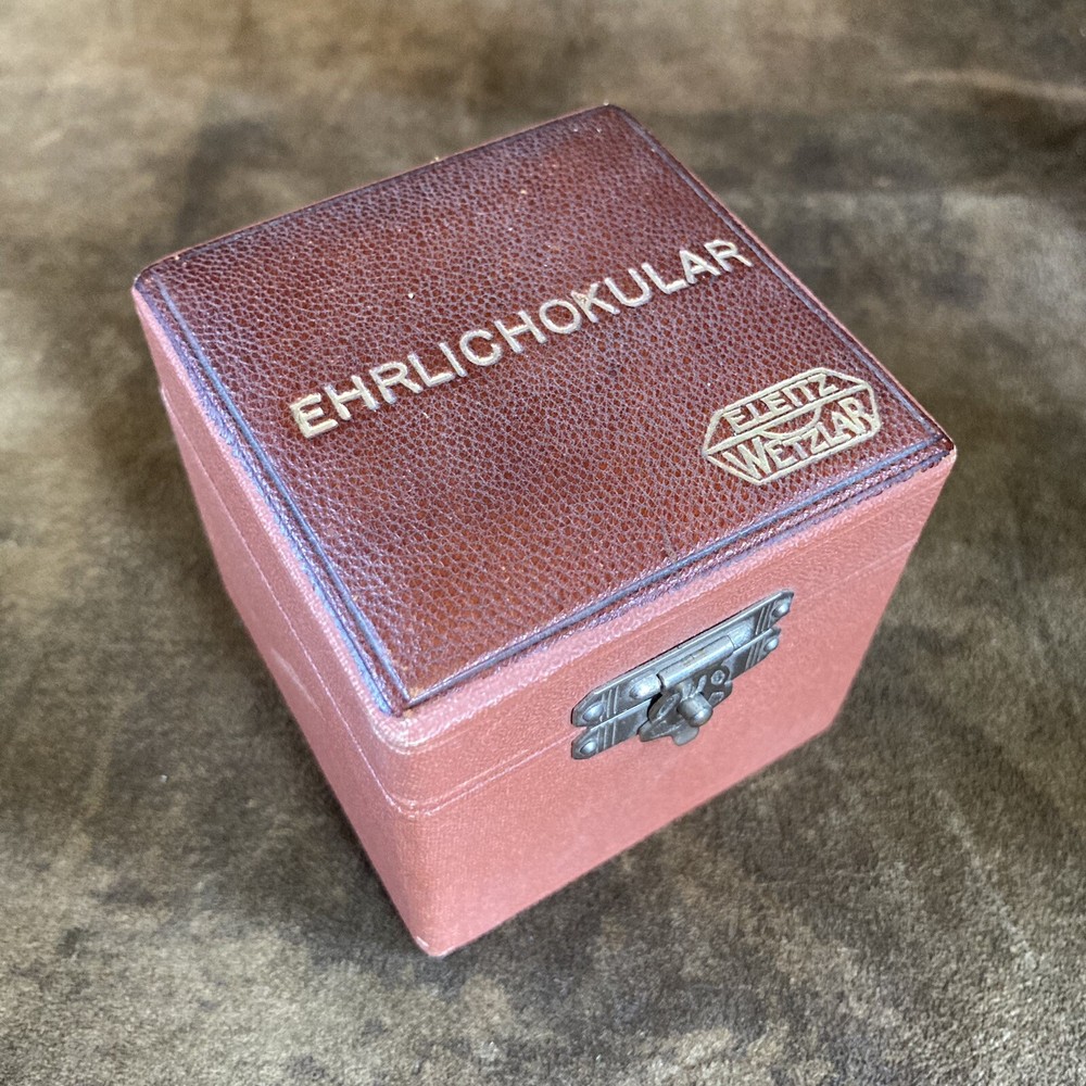 Vintage E. Leitz Wetzlar Original Empty Box for Microscope Lens (Box Only)