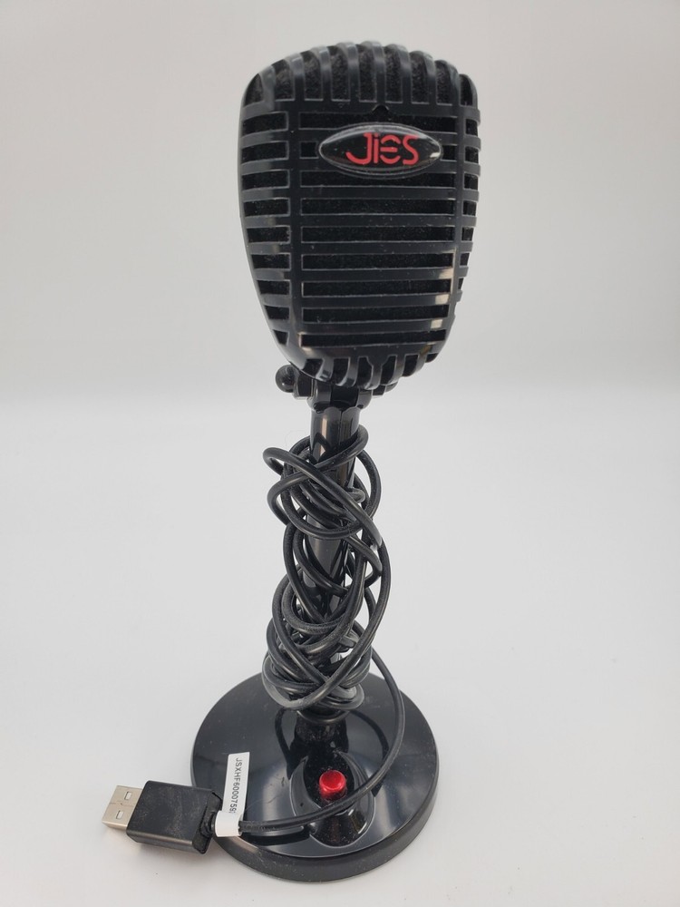 USB Microphone Old Time Radio Look With The Original Box Core USB Computer...