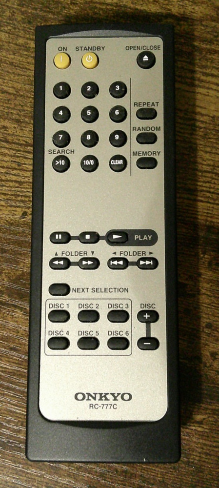 Vintage OEM Onkyo RC-777C Remote Control