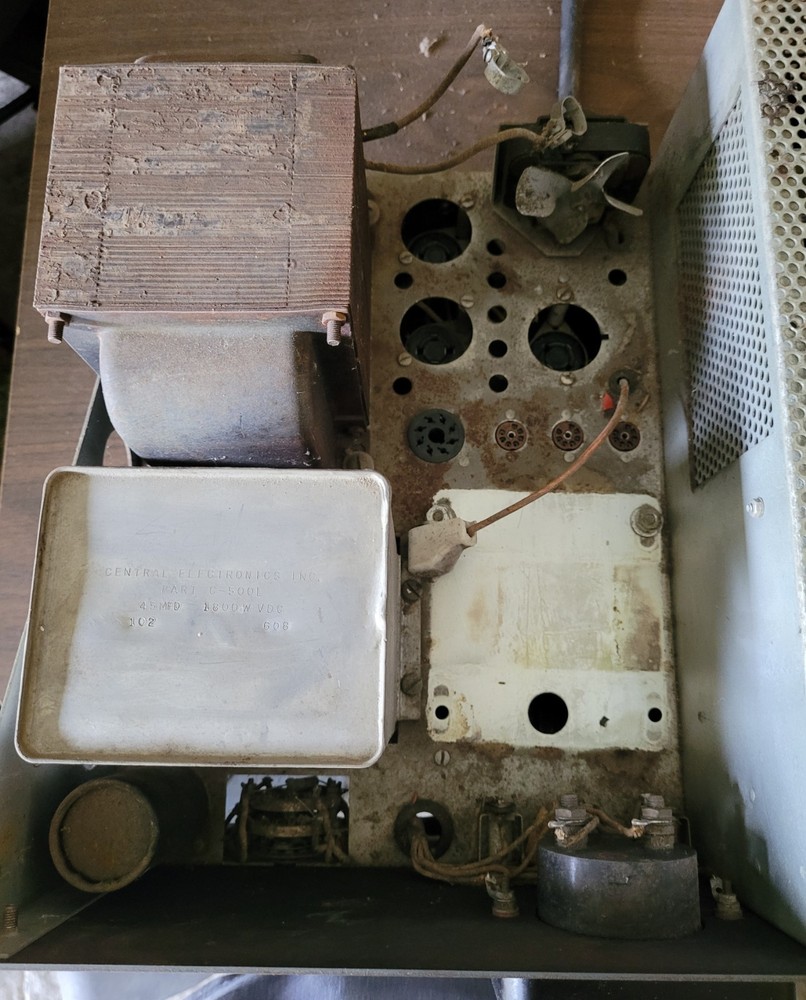 Central Electronics 600L Broadband Linear RF Amplifier Rare! READ EVERYTHING