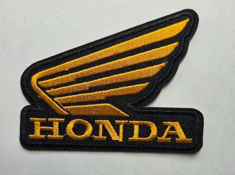 Honda Gold Wing (iron on embroidered patch)