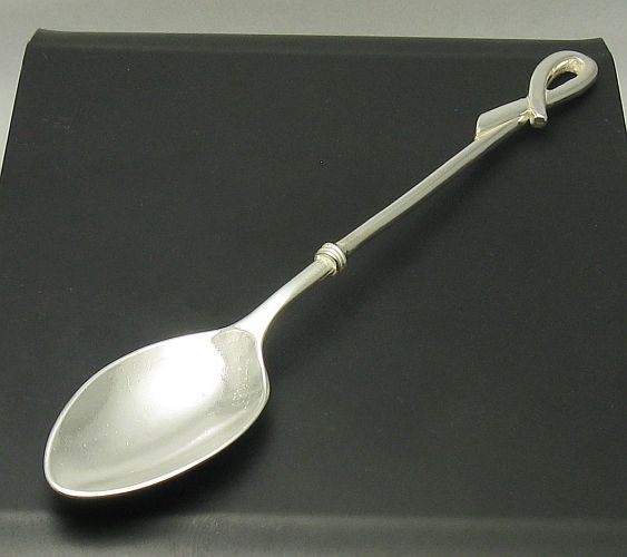 Genuine Sterling silver spoon solid hallmarked 925 handmade nickel free