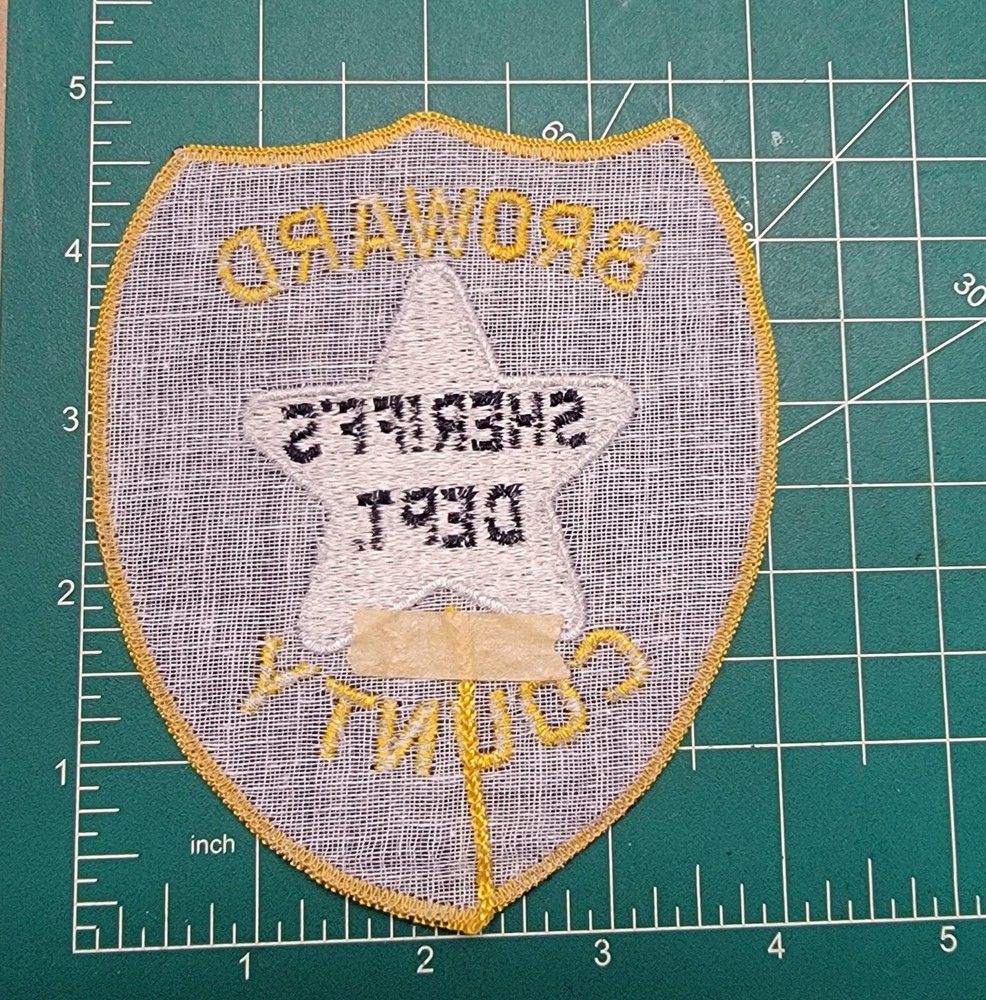 BROWARD COUNTY SHERIFF'S AUXILIARY POLICE PATCH
