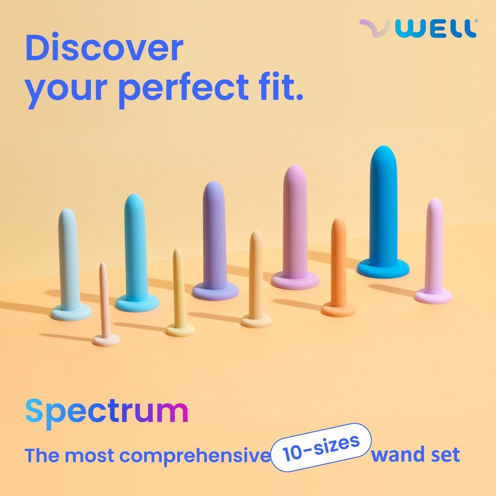 VWELL Spectrum Silicone 10-pc Wand Set