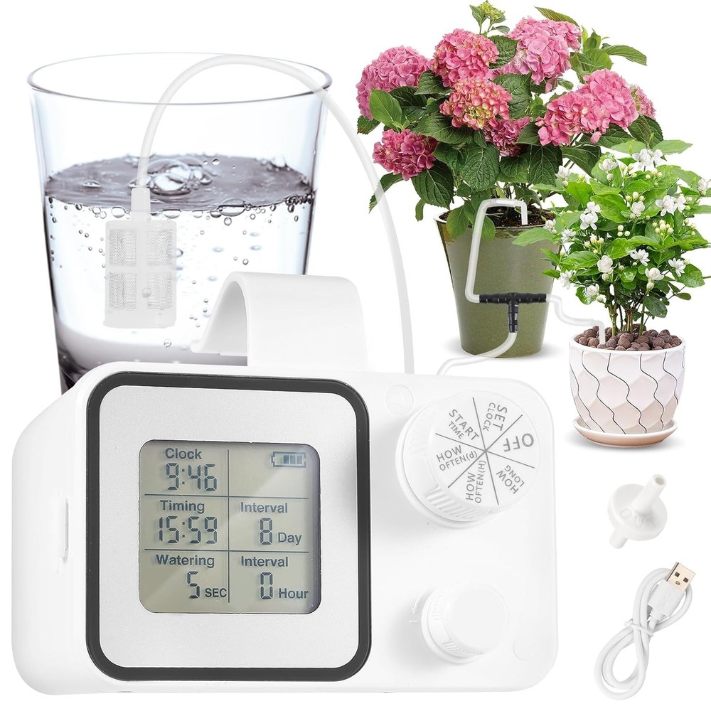 Automatic Watering System for 15 Potted Plants