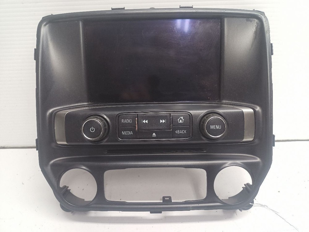 Display Screen w/Control Panel from 2014 Chevrolet Silverado 1500 12457287
