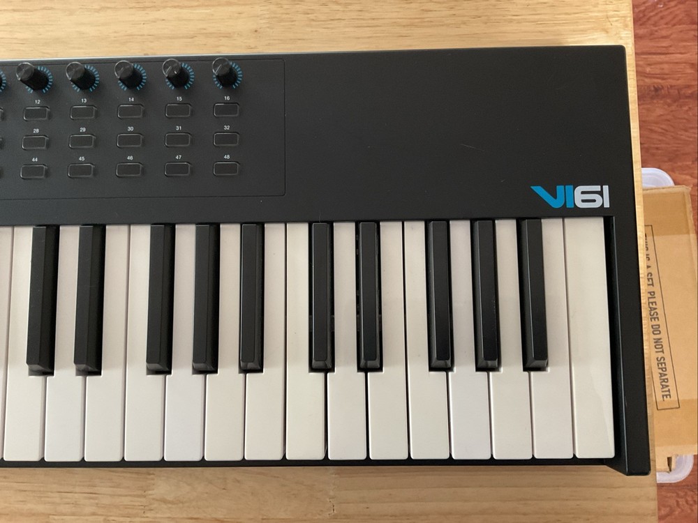 Alesis VI61 Advanced 61-Key USB MIDI Keyboard Controller