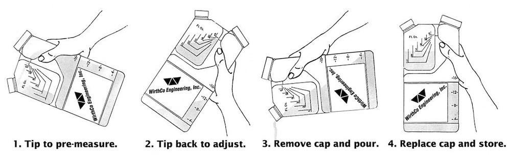 WirthCo 72300 - Measure And Pour Bottle