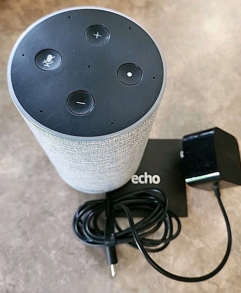 🔥 Amazon Echo 2nd Gen Alexa Smart Speaker, Gray, US Version | Certified Return