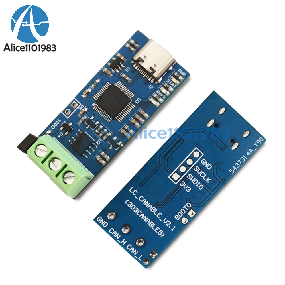 USB to CAN Module Support CAN FD CAN Bus Analyzer V2.0 Can Debugging Assistant