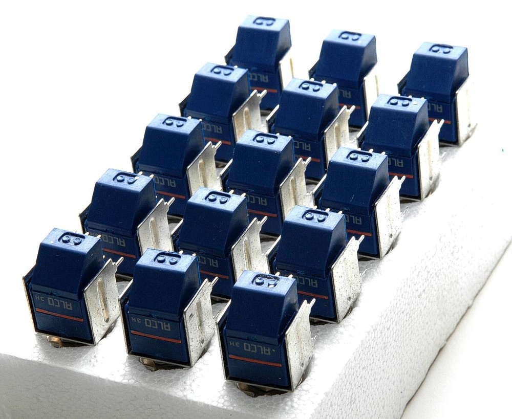 (2) AlcoSwitch 10 Position Rotary Switch BCD Complement Output, Right Angle NEW.