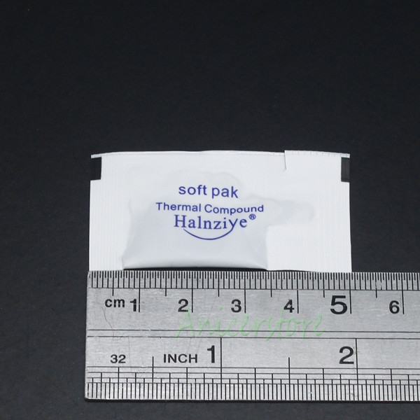 10pcs Grey Soft Pack Thermal Grease Compound Paste For CPU Heatsink LED IC VGA