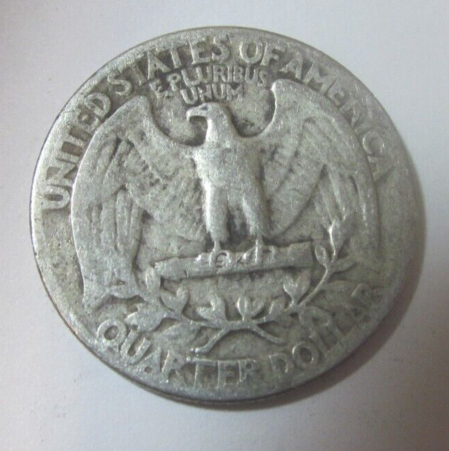 1943 Washington Silver Quarter 90% Silver
