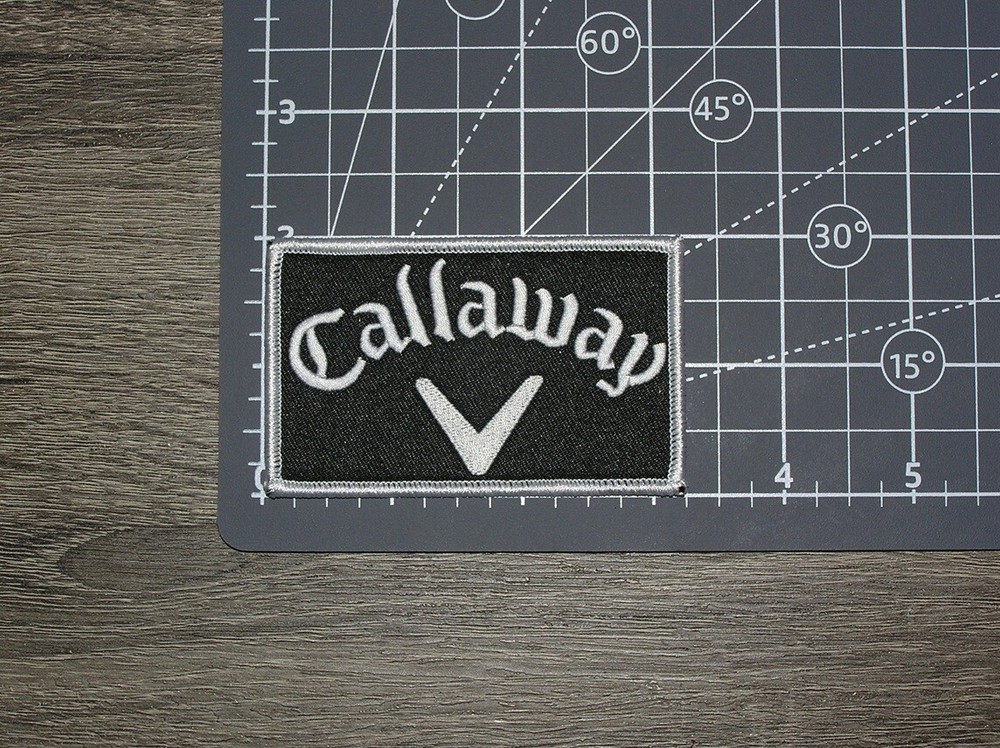 Callaway Golf Embroidered Iron On Patch 3.25" x 2"