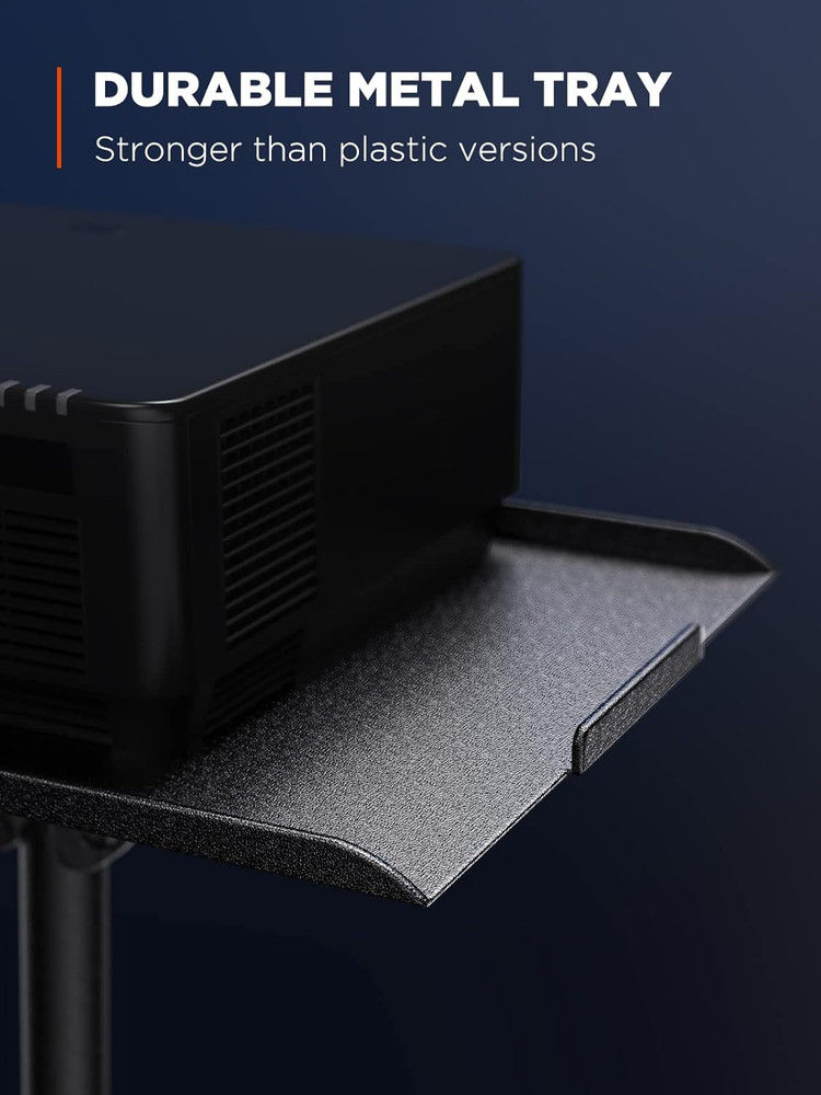 AMADA Projector Stand with tilt, Foldable Projector Tripod Stand, Multipurpose L