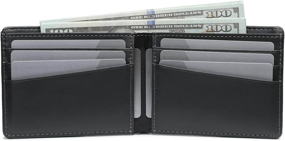 Minimalist Fabric Wallet Bifold RFID Blocking