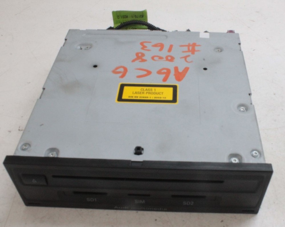AUDI A6 C6 4F (2005 > 2011) MMI MULTIMEDIA CONTROL HEAD UNIT 4E0035654 4E0035654