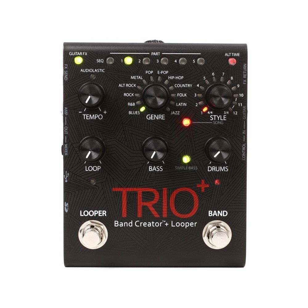 DIGITECH TRIOPLUS Multi-Processor Band Creator Guitar Looper