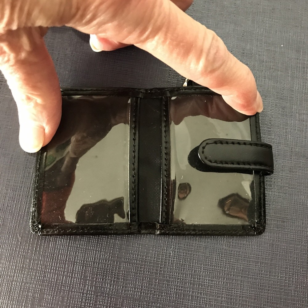 Le Cordon Bleu Luggage Tag Key Ring Leather Black