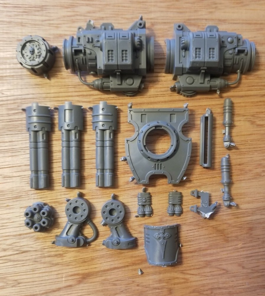 Warhammer 40k Imperial Knight Avenger Gatling Cannon Bits