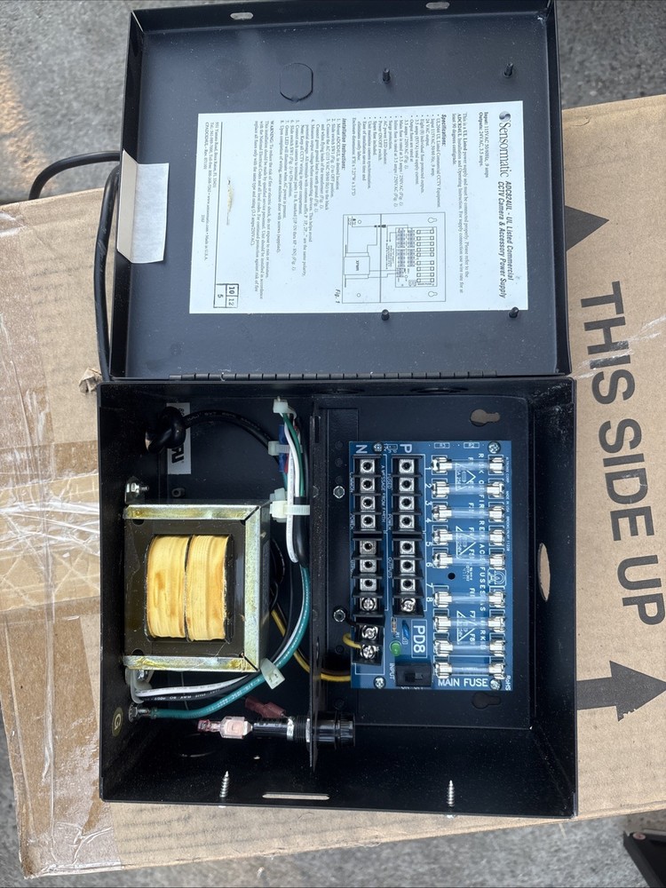 Sensormatic ADC824UL CCTV Power Supply