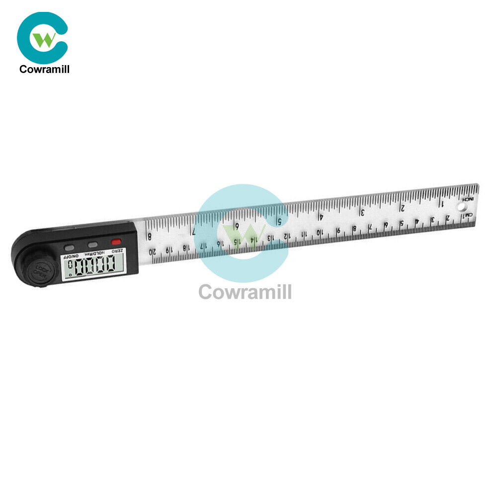 Digital Protractor Angle Ruler Finder Meter 0-360° Goniometer Measuring Tool