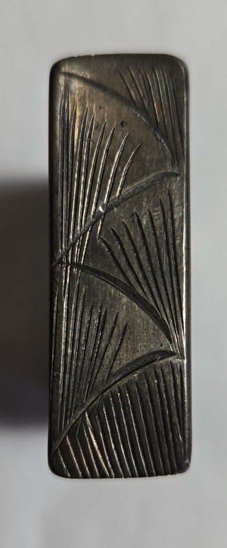 800 Silver Beautiful Engraved Vintage Cigarette Lighter