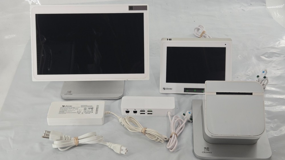 Clover Station Duo Terminal C505 POS System Bundle