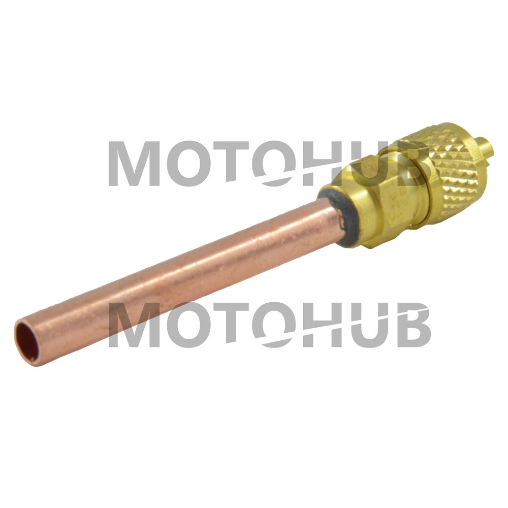 10pcs Service/Access Valve 1/4" SAE x 1/4" OD x 2.75" Stem Core & Core Remover