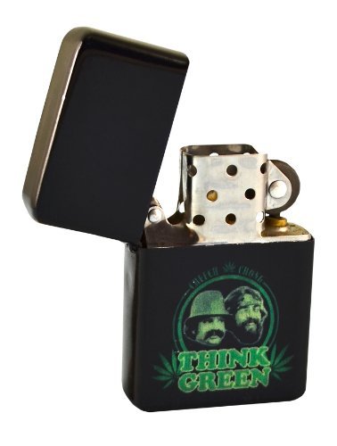 Cheech & Chong "THINK GREEN" Metal Boxed LIGHTER REFILL