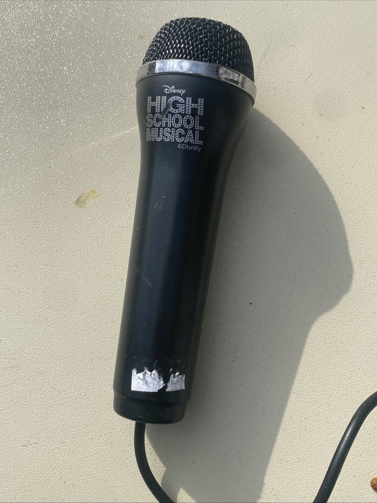 Disney High School Musical Replacement Wired Microphone Black USB
