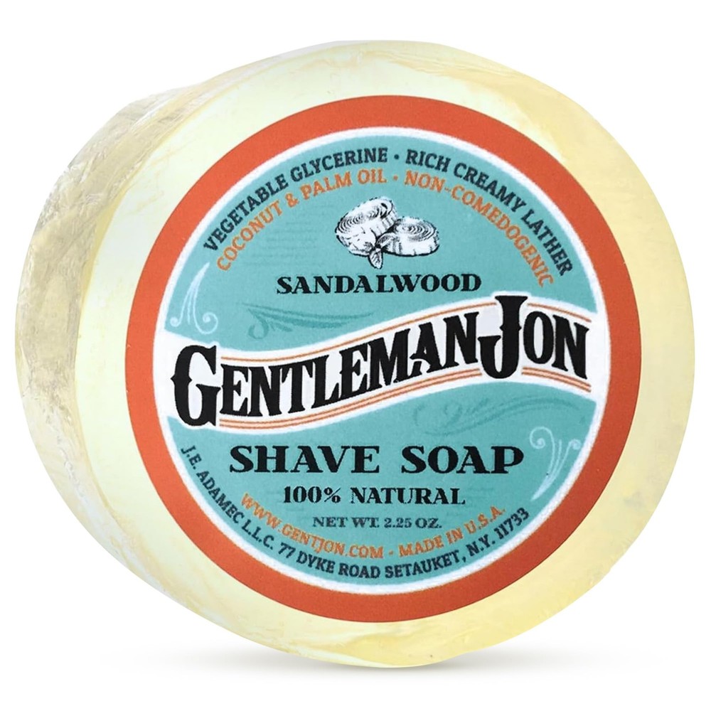 Wool Fat Shave Soap Refill for Smooth Shaving Experience