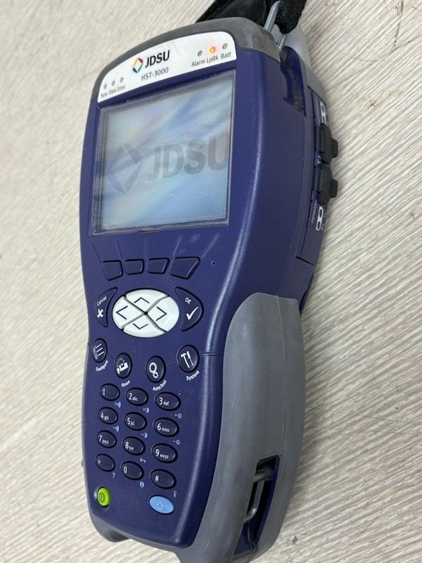 JDSU HST-3000 Handheld Ethernet Network Tester Communications Analyzer