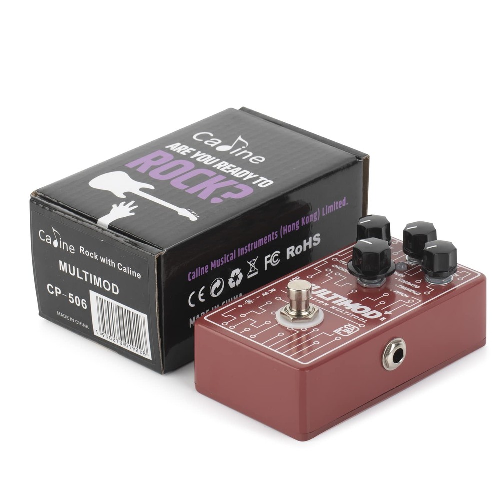CP-506 Multimod – Modulation Multi Tool Guitar Effect Pedal 7 Modes Chorus Fl...