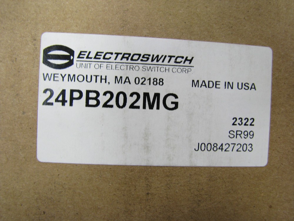 24PB202MG Electroswitch Rotary Switch Series24