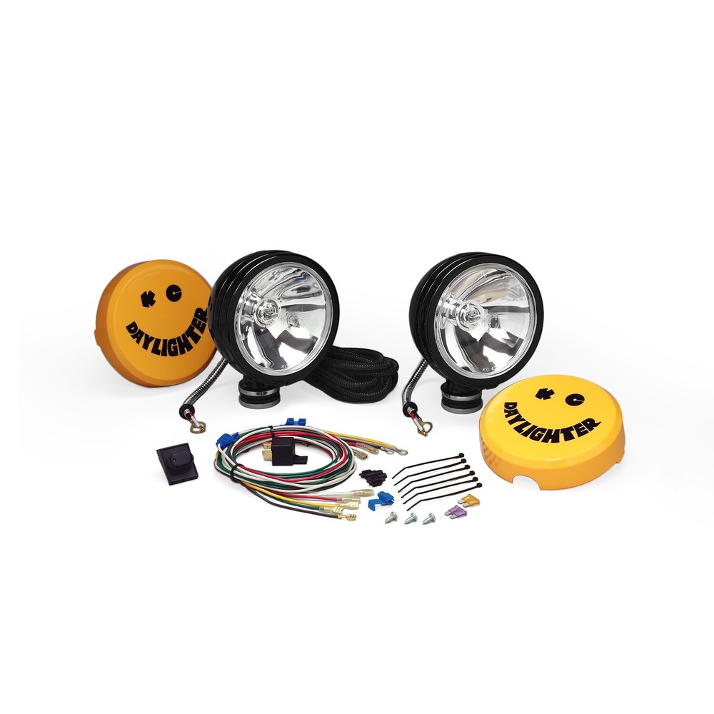 KC HiLiTES 238 Classic 6" Daylighter Halogen Pair Pack System Spot Beam Light