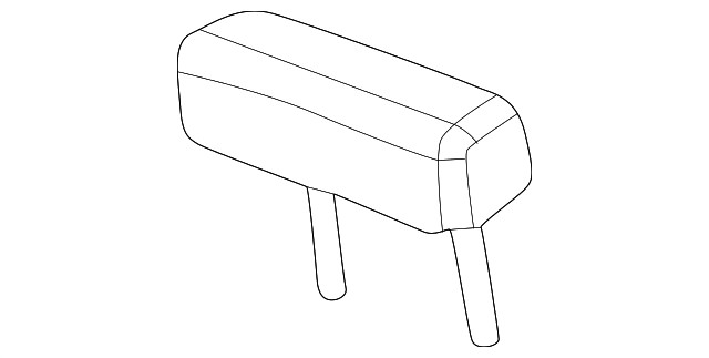 Genuine GM Headrest Center 85567730