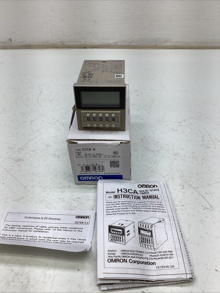 Omron Solid State Timer HC3A-A NIB